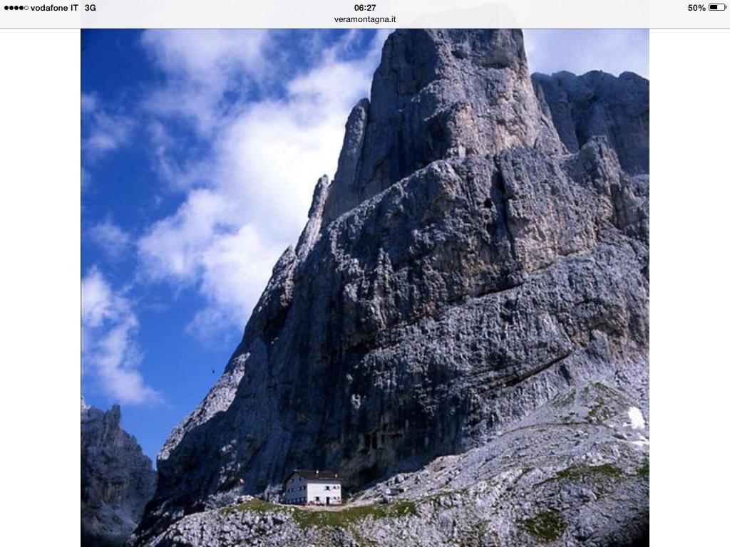 Hotel Rifugio Velo Della Madonna Sankt Martin am Sismunthbach Exterior foto
