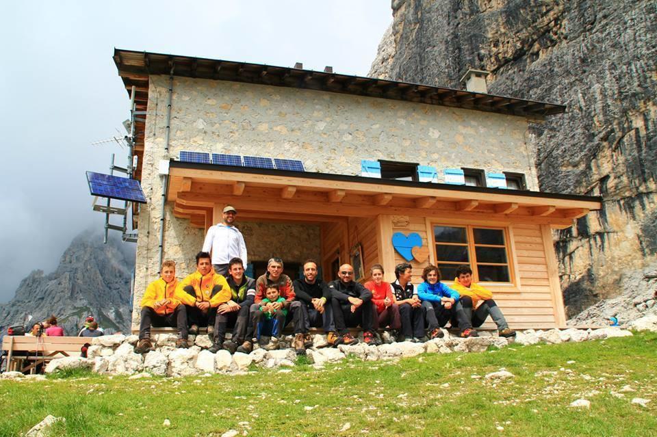 Hotel Rifugio Velo Della Madonna Sankt Martin am Sismunthbach Exterior foto